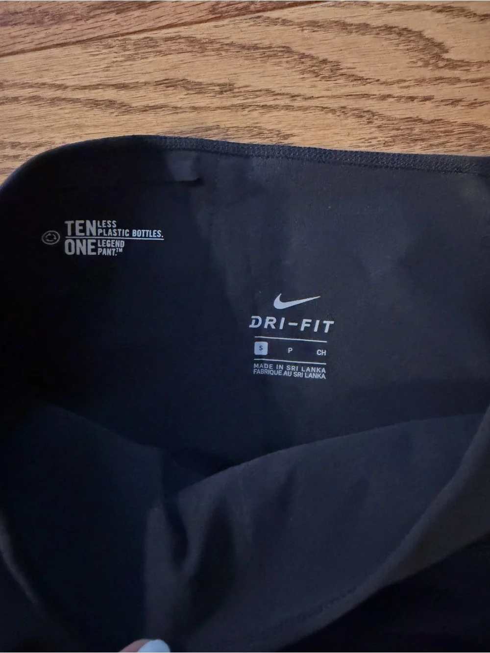 Nike Black Leggings with 'Just Do It.' Logo